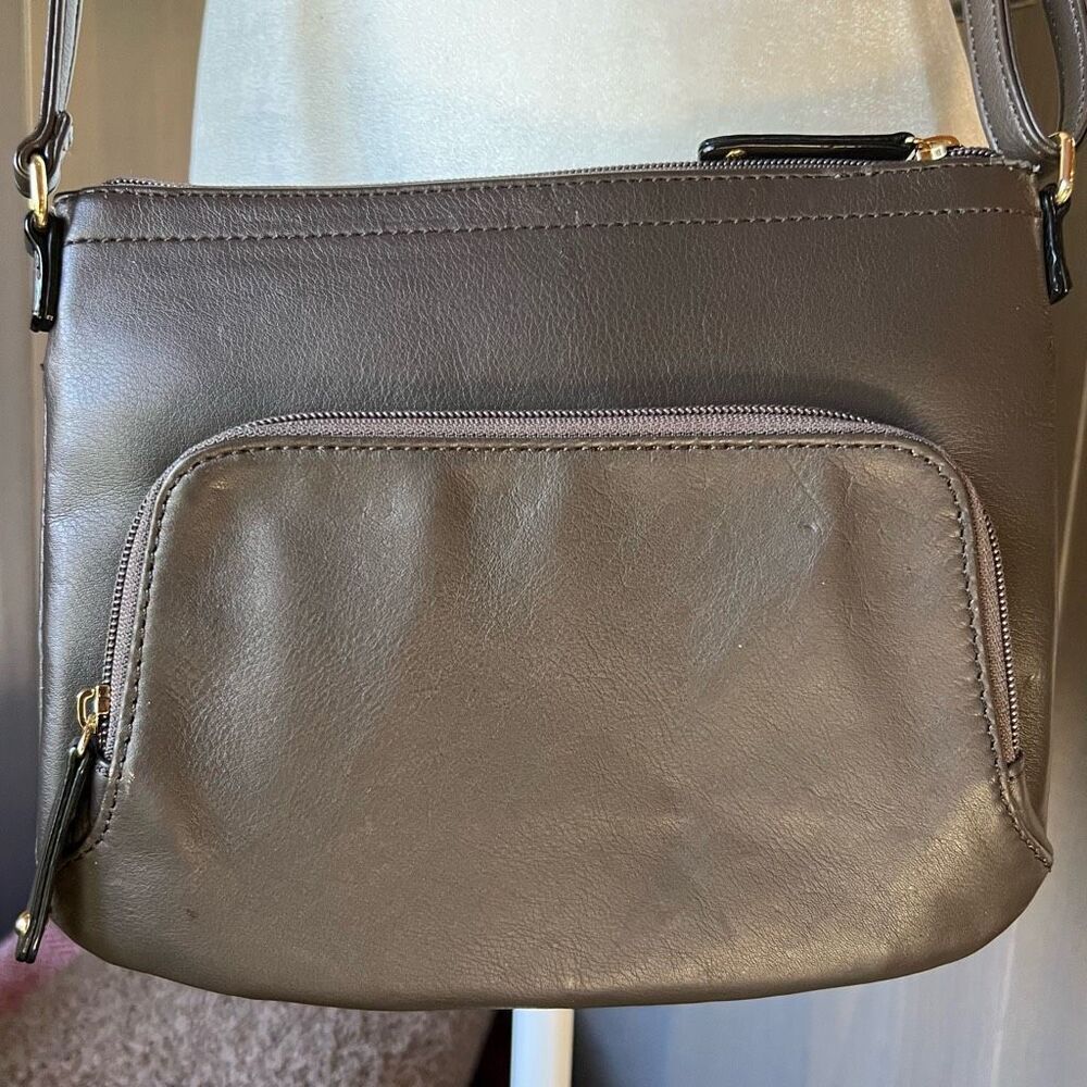 TIGNANELLO Leather Crossbody Organizer - Picture 6 of 10